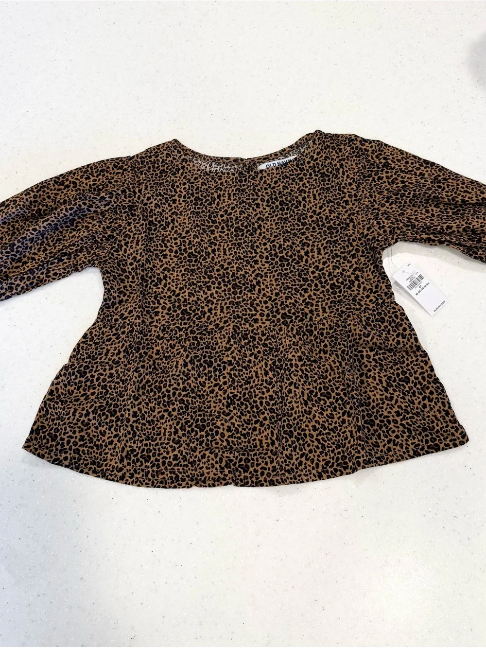 NWT Old Navy Leopard Print Top